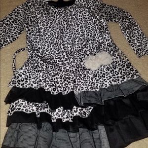 A girl dress one time used